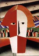 Kasimir Malevich Peasant-s head oil painting